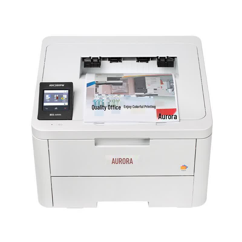 AURORA A4 Color Laser Printer ADC260PW with Auto Duplex CN plug (adapter included)