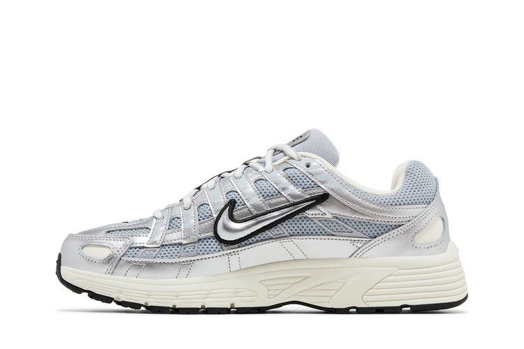Nike P-6000 Металлик Серебристо-Черный (GS)