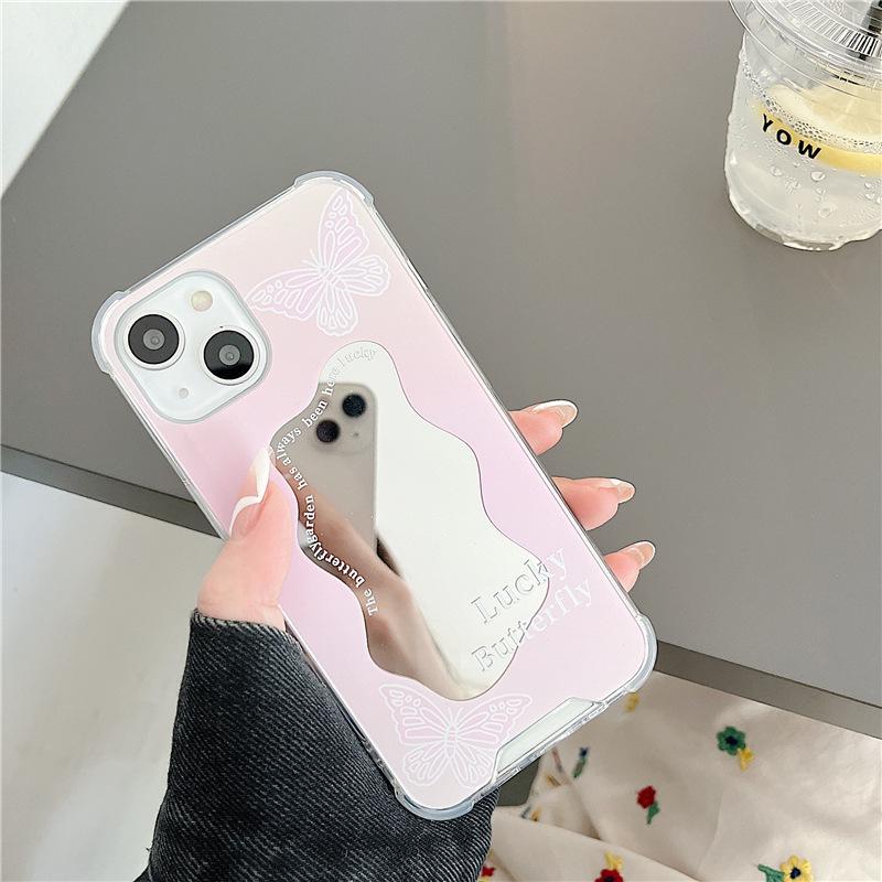 Чехол Zhitai Apple iPhone 14 Plus Mirror, совместимый с iPhone 16 Pro Max и Huawei Nova 11 Honor 90