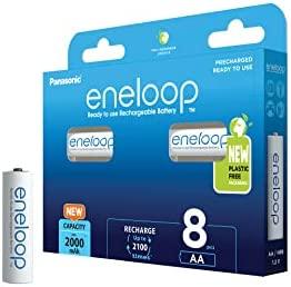 Eneloop BK-3MCDE/8BE Rechargeable battery 2000 mAh White