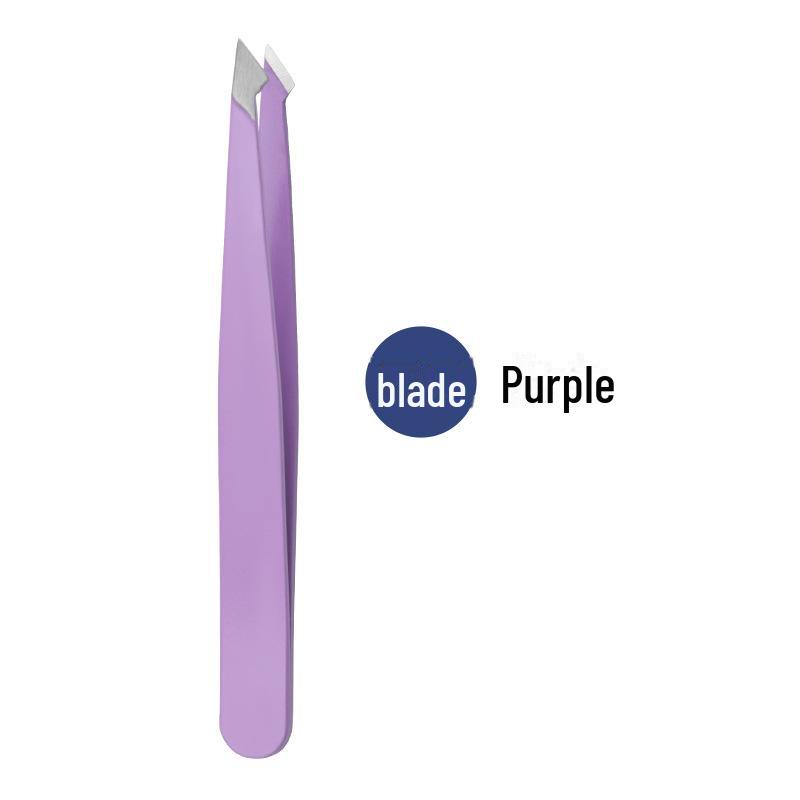 Пинцет для бровей из нержавеющей стали толщиной 1,2 мм со скошенной кромкой для точного удаления волос