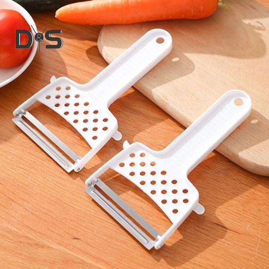 Ручная овощечистка с удобной ручкой, устойчивая к коррозии, прочная тыква, фиолетовый инструмент для затирания картофеля