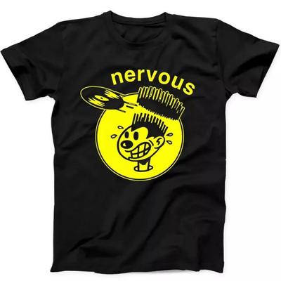 Nervous Records Hip Hop House Music Смешная Лучшая Футболка