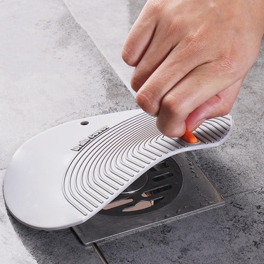 Silicone Floor Drain Cover Round Bathtub Stopper Insect Proof Cover Kitchen Bathroom Supplies