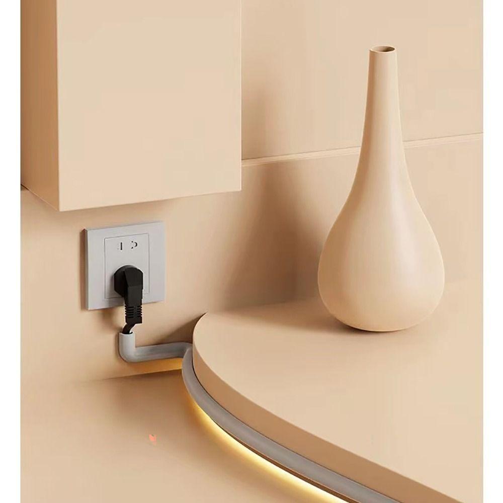 Трапециевидный протектор шнура Самоклеящийся протектор для электропроводки Удлинитель Домашний Уличный