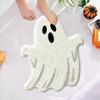 Irregular Ghost Pumpkin Witch Hat Rug Soft Non‑Slip Floor Mat Halloween Style For Shower Room Bedroom Entry Home Decor