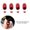 4PCS Car Metal Wheel Tire Valve Caps Stickers Universal Auto Tyre Valve For BMW X1 X2 X3 X4 X5 X6 X7 G20 G30 G32 G11 OH6