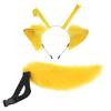 1 Pcs/set Pointed Ear Furry Cat Ears Headband Headdress Cosplay Tail Halloween Headbands  Party
