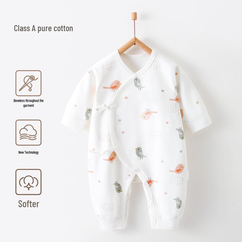 Детский боди из чистого хлопка - Монашеский комбинезон для новорожденных на все сезоны (0-3 месяца)