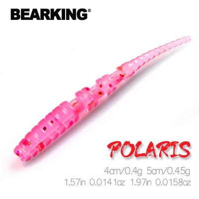 BEARKING Polaris 4 см рыболовные приманки мягкие приманки искусственные приманки хищник снасти джеркбейты для щуки и окуня