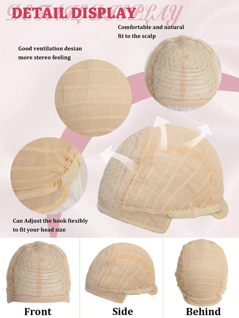 White Long Wig for Women 28 Inch Curly Wig Wavy Bangs Wig for Cosplay Party Halloween Christmas Daily Use