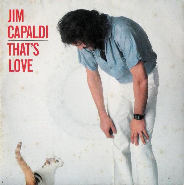 7-дюймовая пластинка JIM CAPALDI - That's Love 2599377 WEA 1983 Италия Рок Б/у