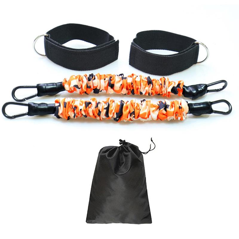 Leg Bounce Rope With Foot Buckle Puller Taekwondo Training Strap Ankle Stretch Resistance Rope
