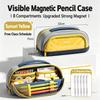 Magnetic large-capacity pencil case boys stationery box pencil case 2026 new style