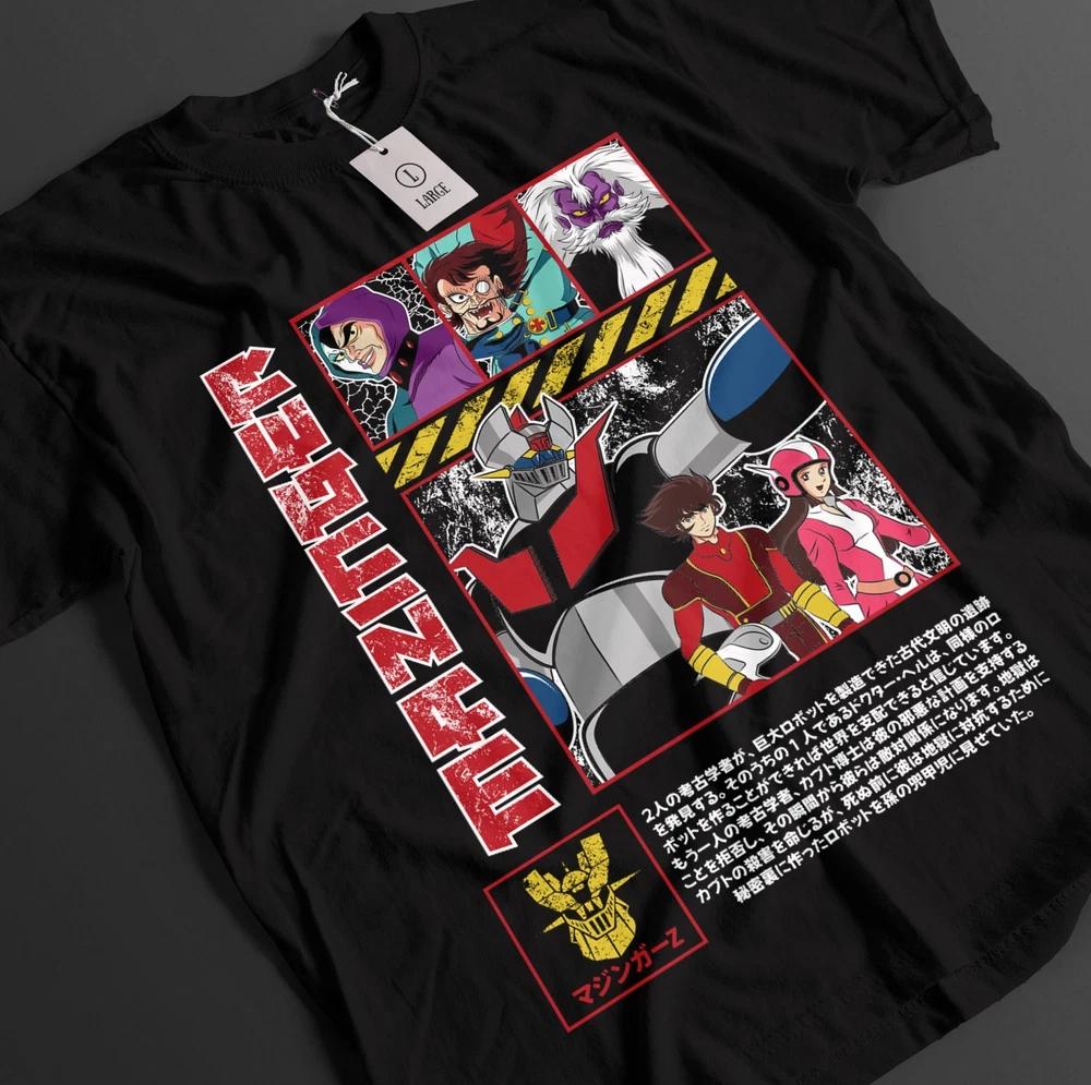 Mazinger Z Shirt Koji Tshirt Sayaka TShirt Yumi Top Ashura Hell Robot Anime Tee