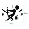 Забавная наклейка на автомобиль Pull Fuel Tank Pointer Decal для Toyota Prado 120 Land Cruiser C-HR Yaris Auris Hilux Corolla Camry RAV4