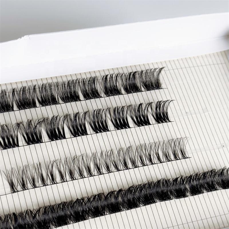 2026 New Segmented Eyelashes in Stock / Fast Shipping Fluffy Natural Clusters Reusable Individual DIY Eyelash Extensions
