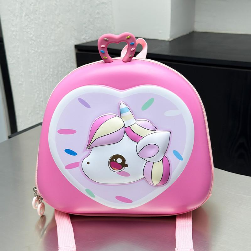 Cute Backpack Children With Unicorn Design And Polyester Lining Kindergarten For