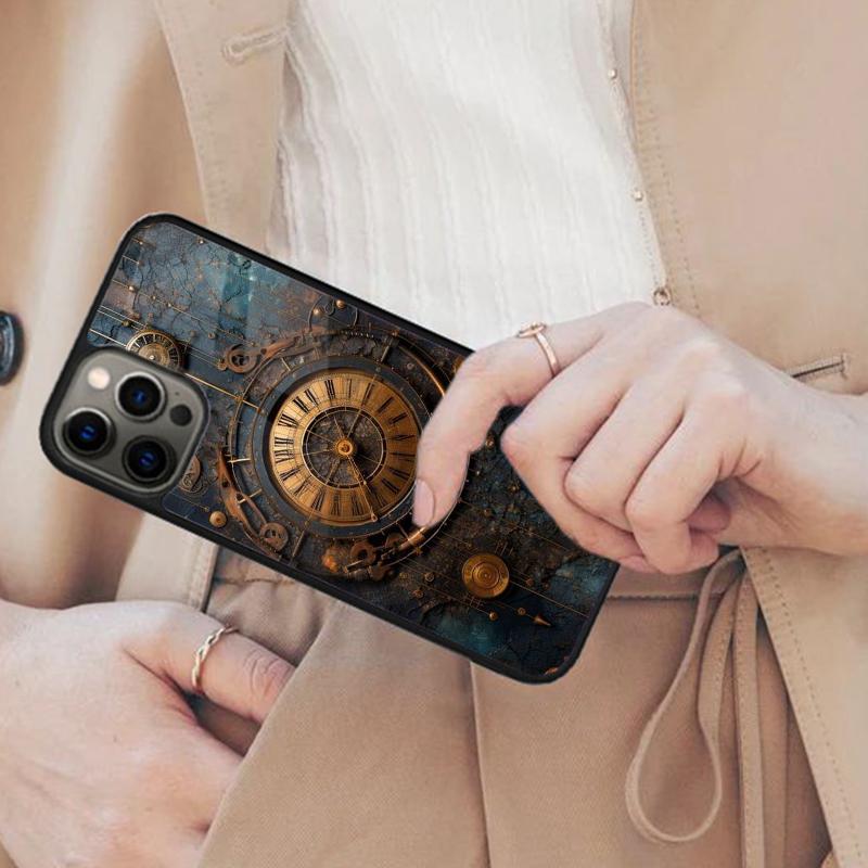 Aviation Aeroplane Helicopter cockpit Instrument Magnetic Phone Case For iPhone 17 Air 16 14 13 12 Pro Max 15 Plus MagSafe Cover