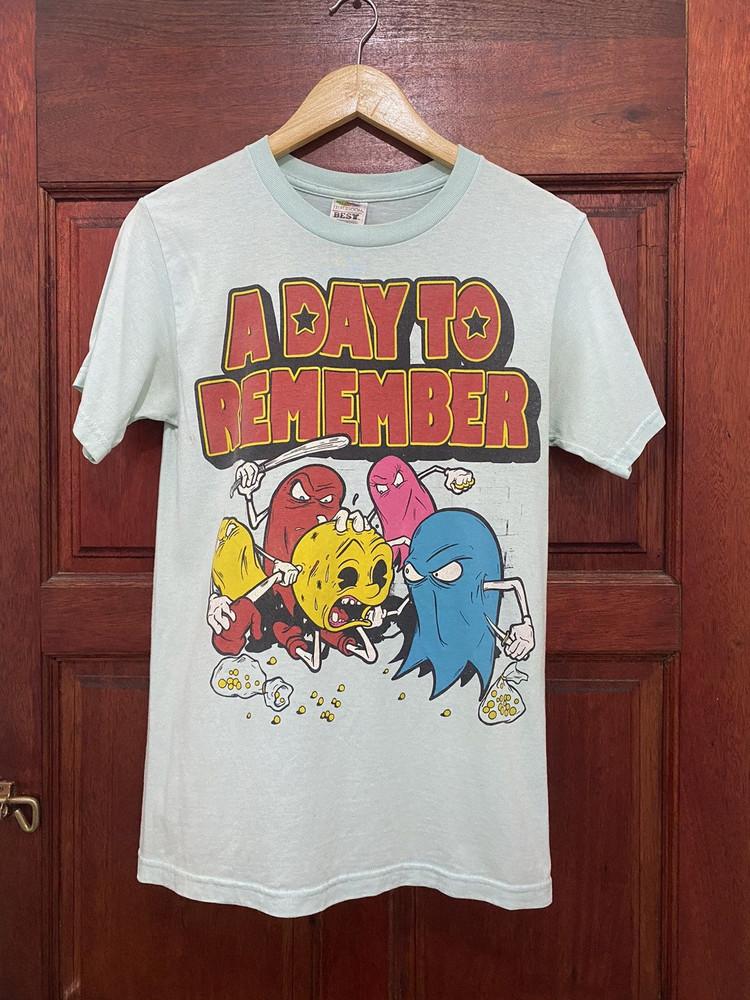 Vintage ADay to 1Remember ADTR Rock Band White T-Shirt S-5XL Unisex T-Shirt