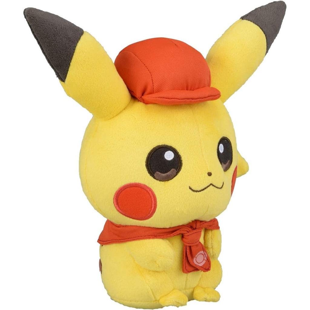 Оригинальная мягкая игрушка из Pokemon Center Pokemon Cafe Mix Пикачу 211225(HWD:см)