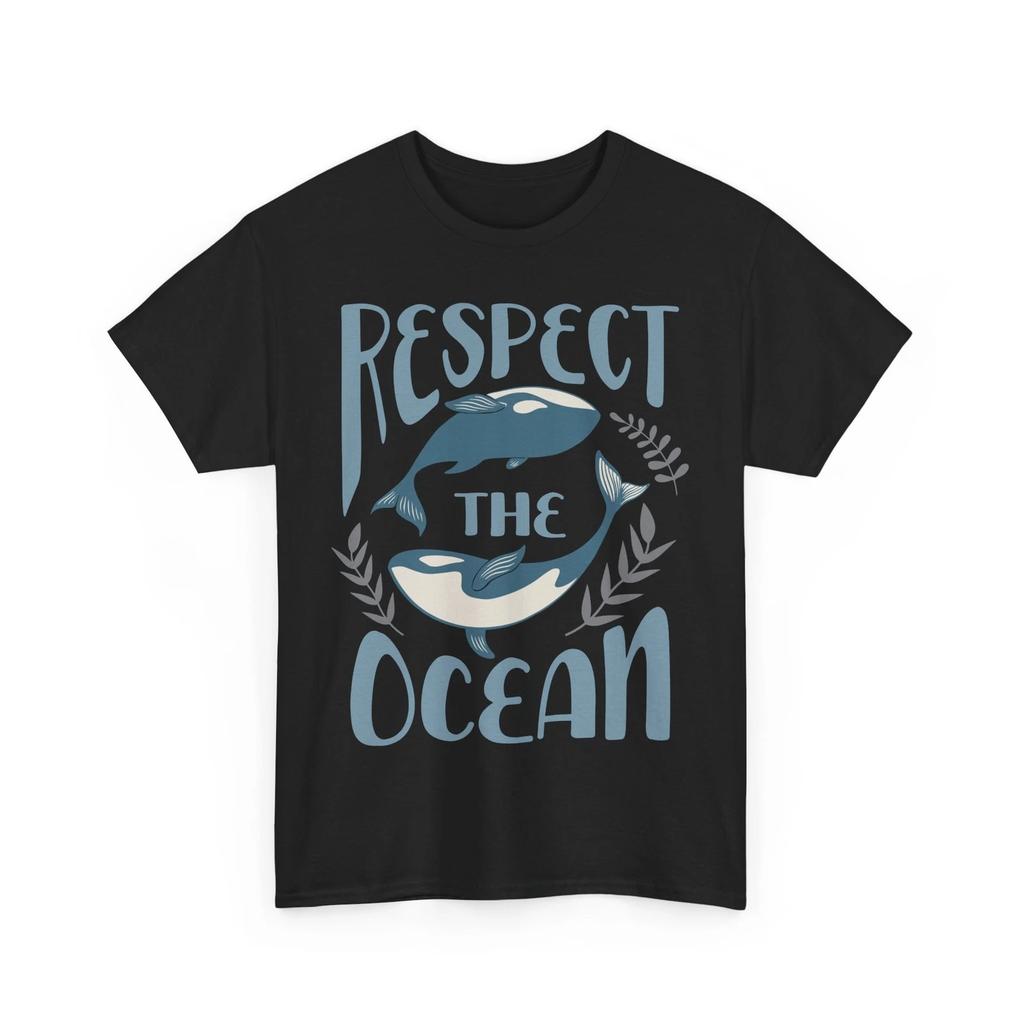 Beach Vibes Shirt | Summer Ocean Waves Tee | Respect the Ocean Shirt