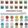 14g 6/12 Colors Glazed Convex Powder Set Handmade DIY Diary Book Birthday Card Make Doodle Painting Decoration Relief Powder