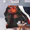 Skibidi Toilet Funny Blankets Flannel Throw Blanket Super Soft Throw Blankets for Home Bedroom Outdoor Throws Bedspread Quilt