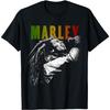 Футболка с принтом Боба Марли Rastaman Vibration, выстиранная