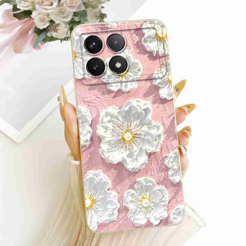 Fashion Luxury Painting For Redmi K70E 2311DRK48C Case Silicone Back Cover For Redmi K 70E K70e 5G Phone Cases Bumper Capa
