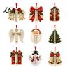 Creative Christmas Ornament Cash Gift Ornament, Acrylic Money Holder, Funny Xmas Decorative Capsule Tree/Bow/Santa/Bell Shaped Hanging Decoration for