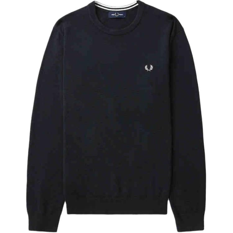 Fred Perry Мужской трикотаж С круглым вырезом Умеренный FPXKNK9601XML