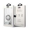Karl Lagerfeld KLHCP14LLCRSGRS iPhone 14 Pro 6.1" silver/silver hardcase Liquid Glitter RSG