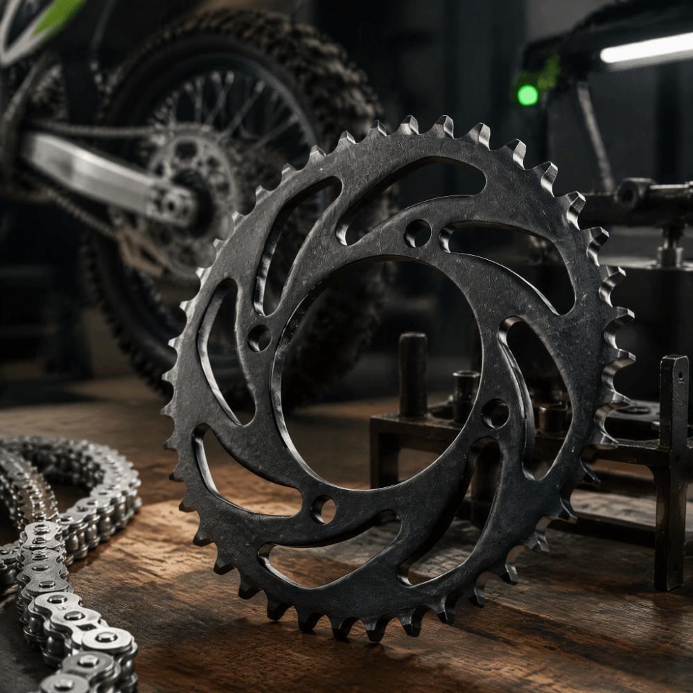 420 Chain Rear Sprocket Replacement 41T Pit Bike Sprocket Chain Sprocket Accessory For Dirt Bike