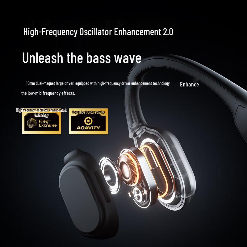 Спортивные Bluetooth-наушники Saina B51Spro с открытым дизайном и костной проводимостью