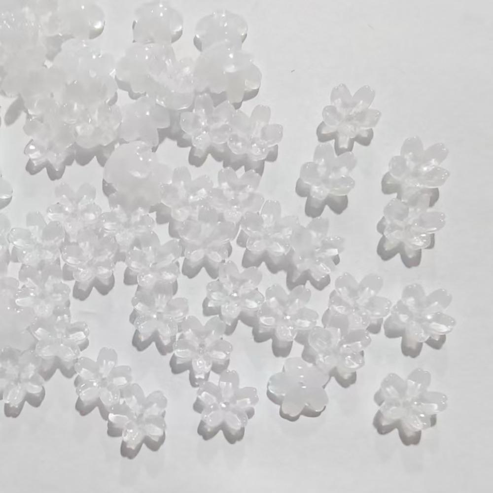 100pcs Transparent Oriental Cherry Beads Gradient Color Jewelry Making Material  DIY Accessories