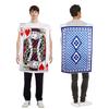 Halloween Mona Lisa Costumes Painted Costumes Campus Event Performance Composite Sponge Suit Onesie