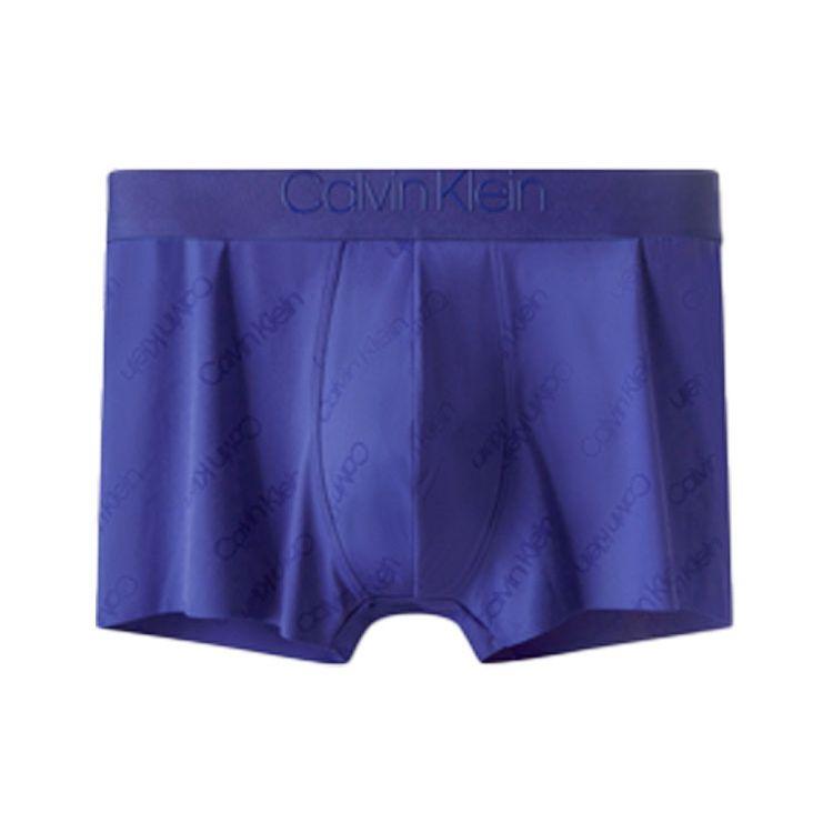 Calvin Klein Черные боксеры с принтом логотипа и низкой посадкой, мужские трусы-боксеры, синие, NB3006-10Z