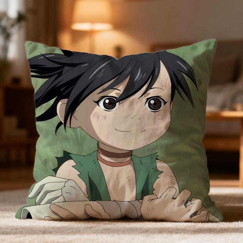 Fashion DDororoed Cushion Cover Soft Washable Pillow Case Multi-Scene for Couch Bed Travel Office Use