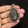 Tree Of Life Seraphinite Copper Pendant Copper Wire Wrapped Pendant Gemstone Handmade Jewelry Seraphinite Jewelry For Women Gift For Mother