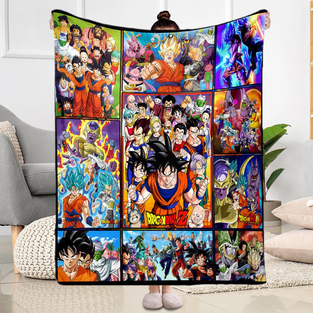 Dragon Ball Characters Blankets are suitable for living rooms,making them an ideal choice for outdoor travel and gifts.