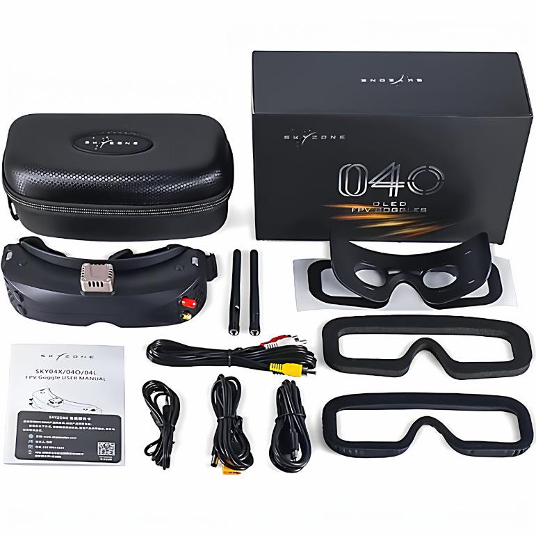 FPV-очки для гонок SKYZONE 04O PRO HD V3.3 со встроенным аналоговым видеорегистратором