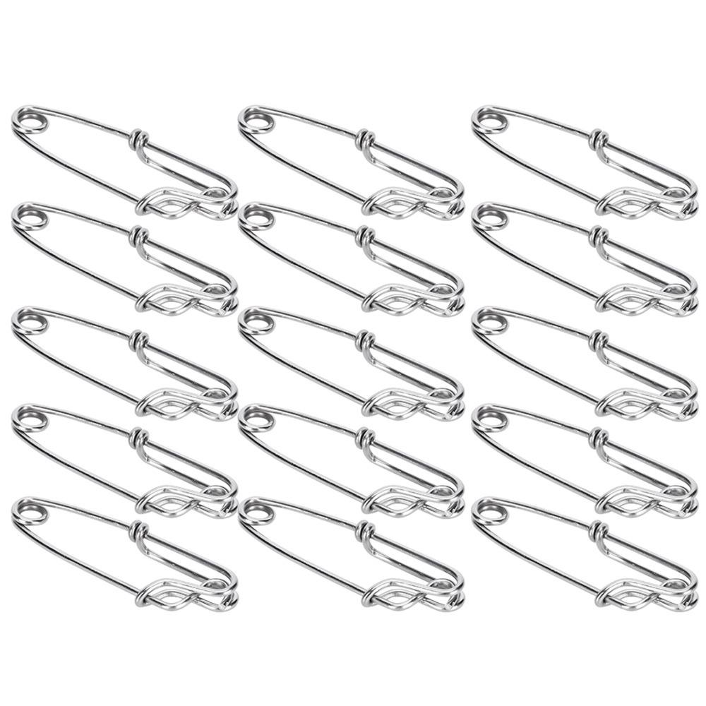 15PCS 3 Sizes Longline Snap Clips Easy On/Off Longline Branch Hangers Tuna Clips Fishing Accessory