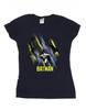 Womens/Ladies Batman Flying Batman Cotton T-Shirt