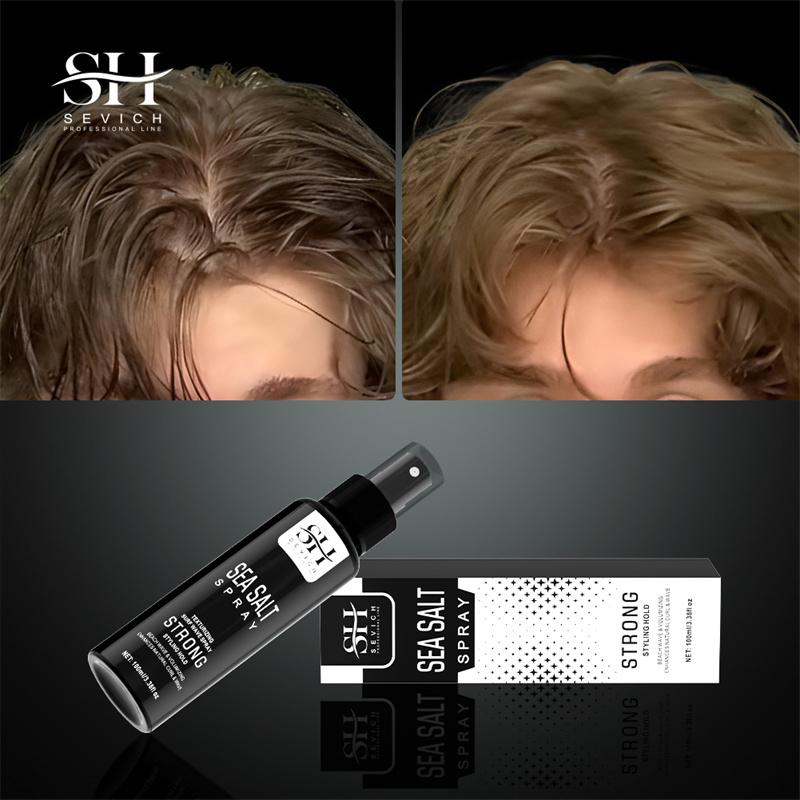 Natural Sea Salt Spray For Men Hair Volume Powder Sea Salt Hair Mist Spray Long Lasting Hold Hair Styling Spray Christmas Gifts