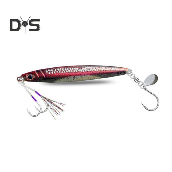 10,5 см/40 г приманка для джиговой рыбалки с острым крючком, реалистичная светящаяся быстро тонущая бионическая искусственная приманка, аксессуары для пресноводной и морской рыбалки