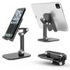 Upgrade Foldable  Mobile Phone Holder Desktop Tablet Holder For IPhone 15 14 13 IPad Samsung Xiaomi Universal Table Phone Stand