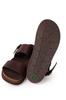 Amalfi Vibes 2 Band Sandals Eco-friendly Leather Brown