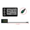 S866 Electric Bike LCD Display Panel E-bike 36V48V LCD Display 22.2mm IP65 SM Plug Electric Bike Controller Parts