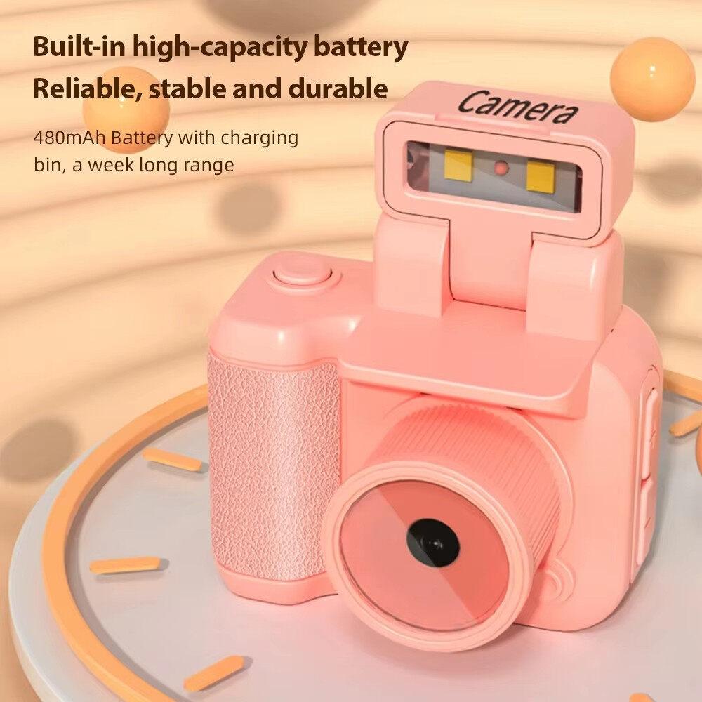 HD 1080p Mini Camera with LCD Screen Flash Lamp Portable Pocket Keychain Cam Video Recorder Digital Camera for Indoor Outdoor Home Sport